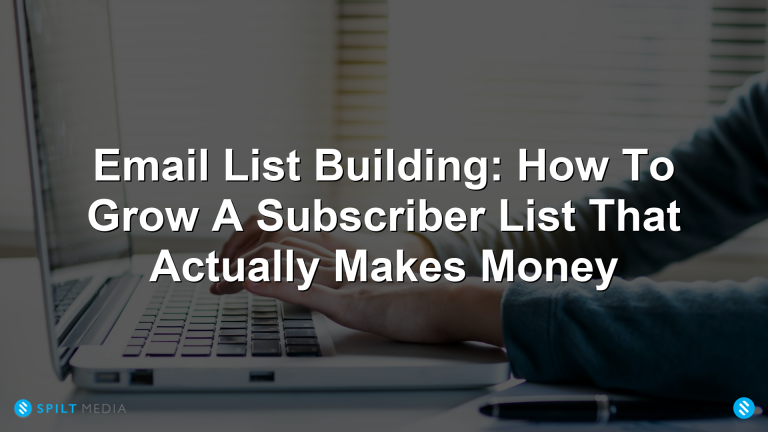 Building an Email List That Drives Revenue