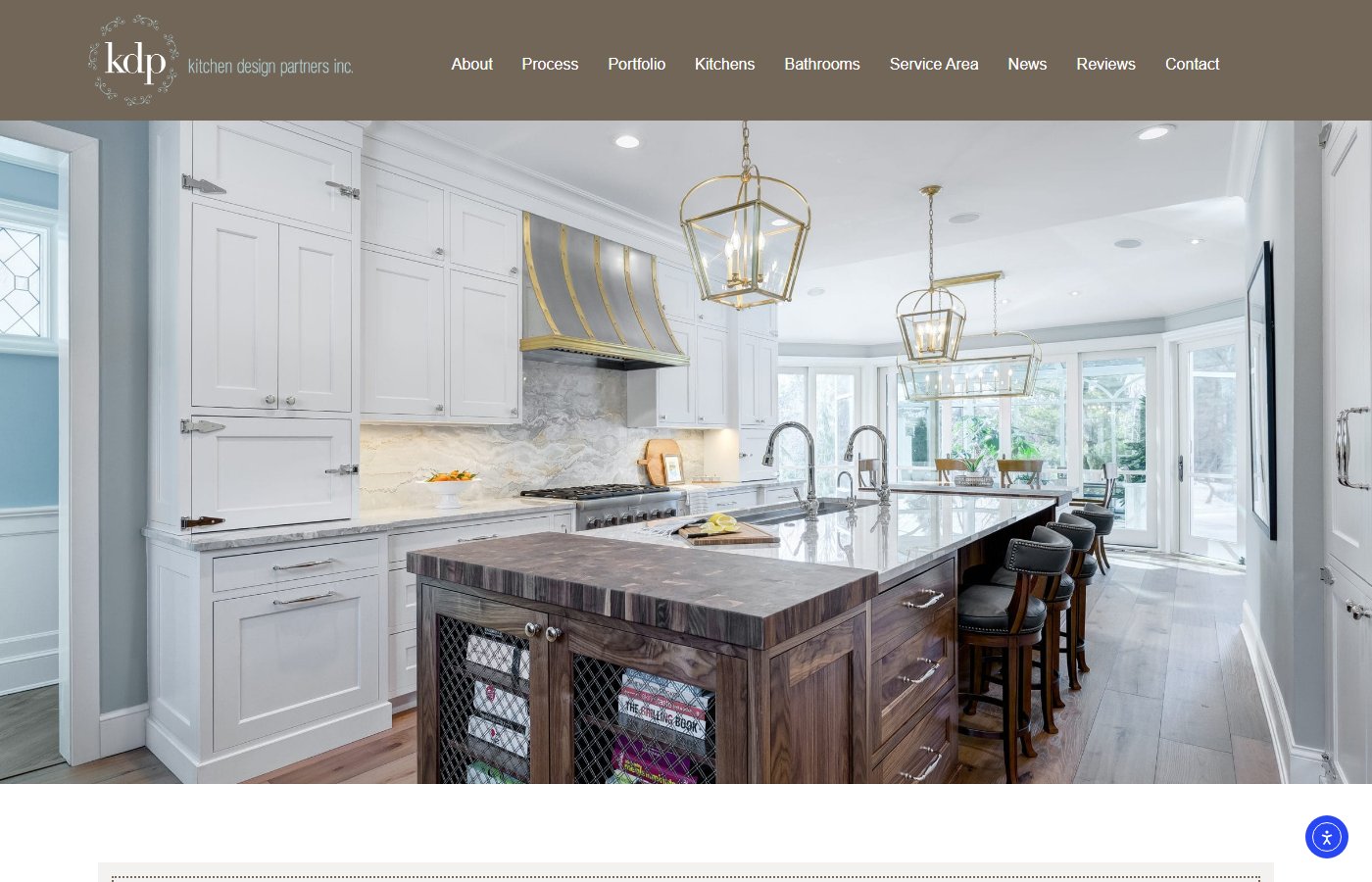 Kitchen Design Partners website screenshot