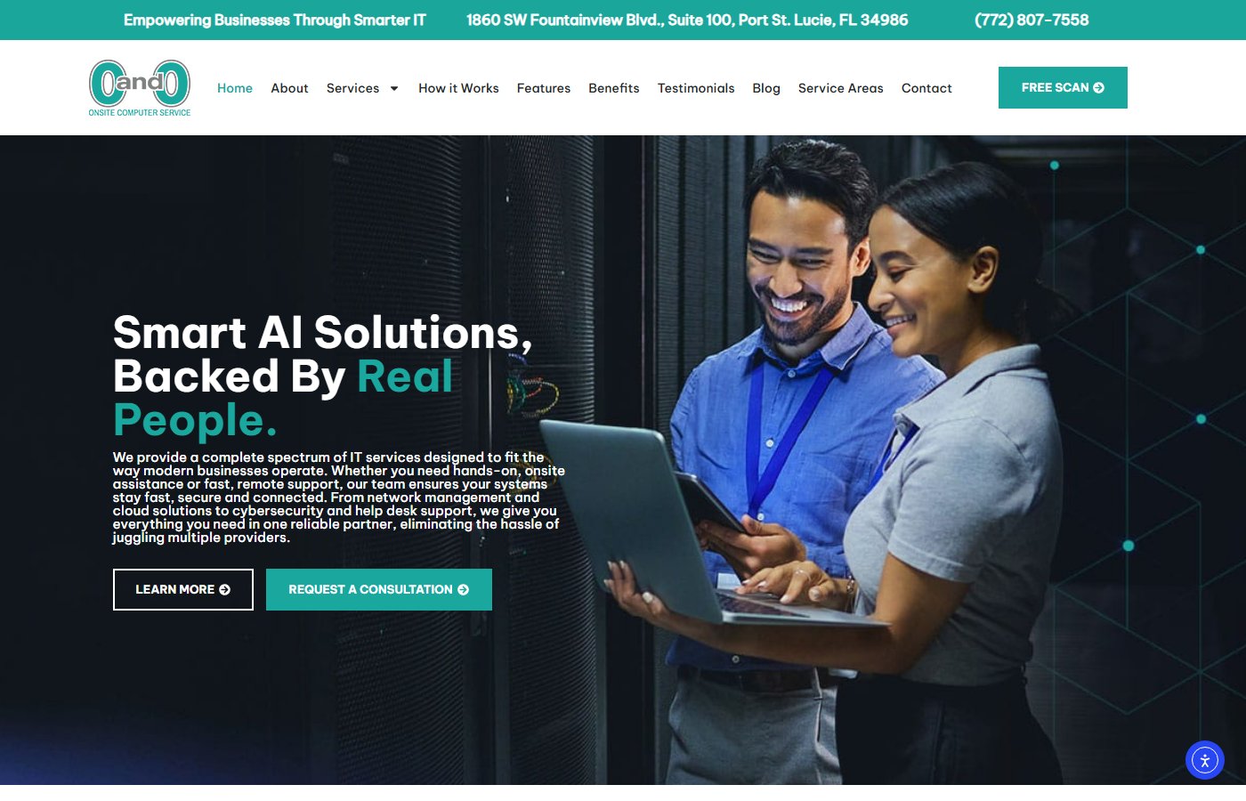 O&O Systems website screenshot
