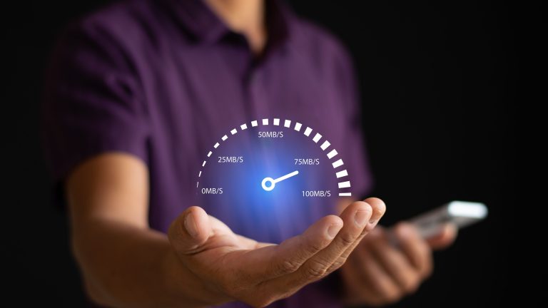 Website performance scoring concept illustrating Lighthouse's new experimental Agentic Browsing category for AI-agent readiness.